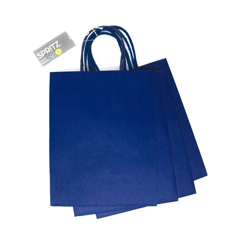 slide 1 of 4, 4pk Cub Bag Navy - Spritz™, 4 ct