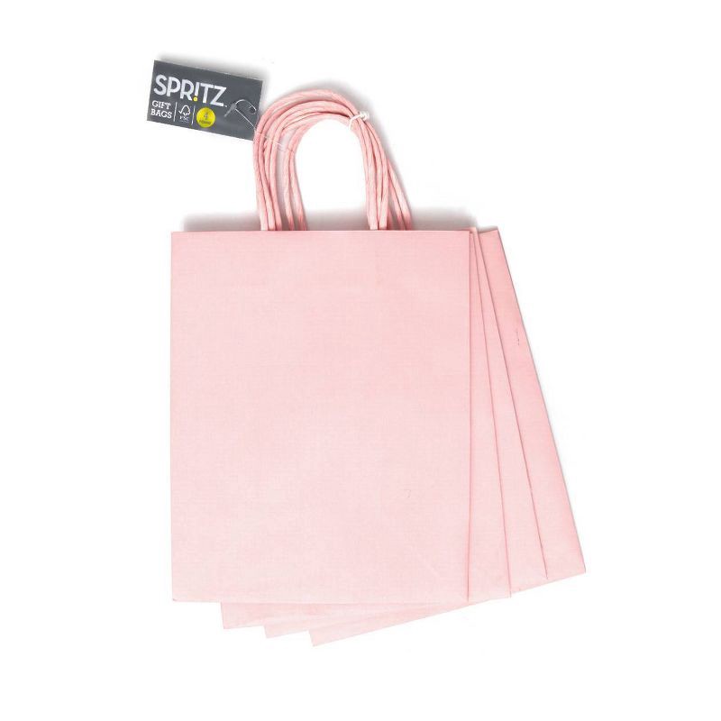 slide 1 of 4, 4pk Cub Bag Pink - Spritz™, 4 ct