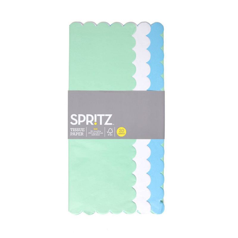 slide 1 of 1, Adult Birthday Tissue - Spritz™, 1 ct