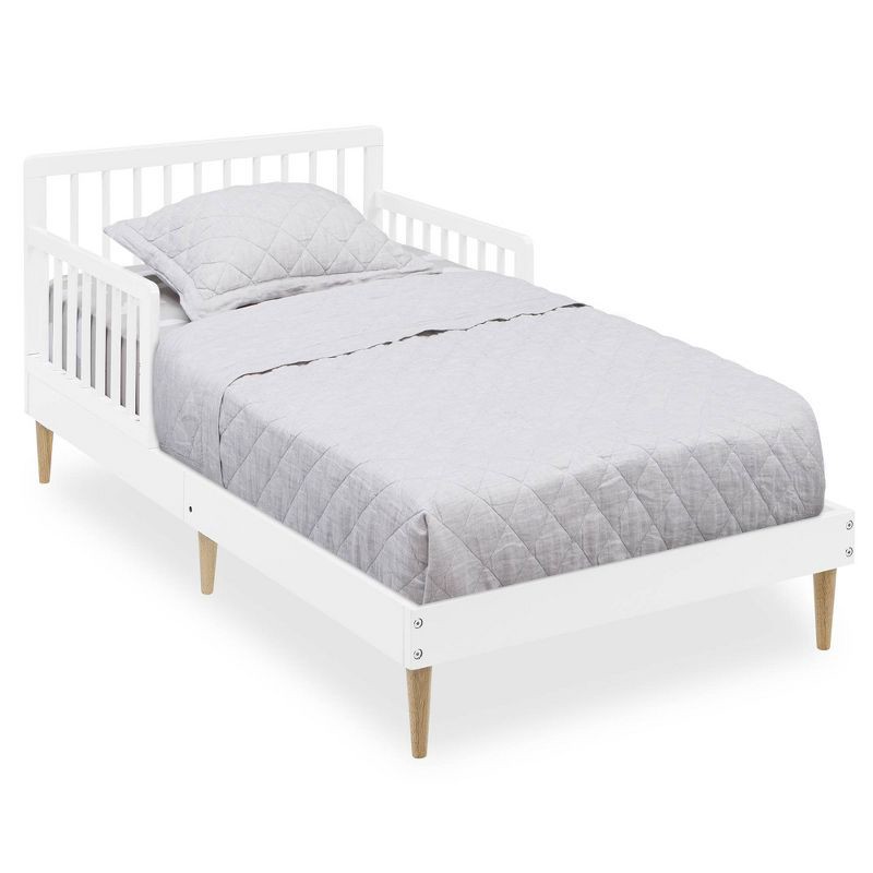 slide 1 of 5, Delta Children Jordan Toddler Bed - Bianca White, 1 ct