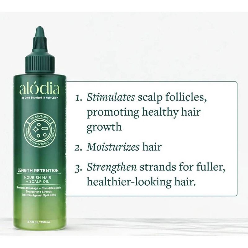 slide 4 of 9, Alodia Nourish and Grow Healthy Hair and Scalp Oil - 8.5 fl oz, 8.5 fl oz