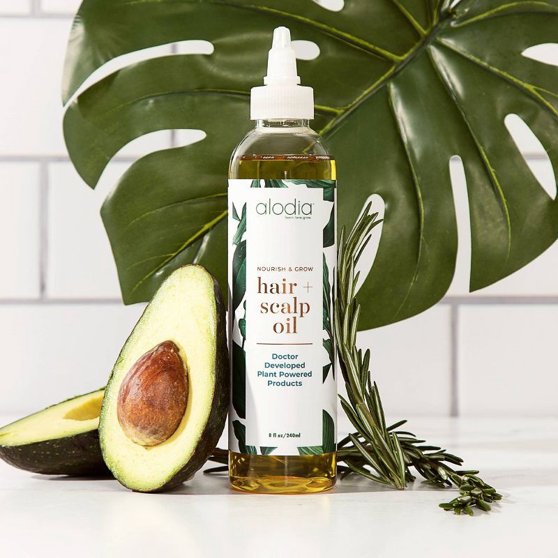 slide 9 of 9, Alodia Nourish and Grow Healthy Hair and Scalp Oil - 8.5 fl oz, 8.5 fl oz