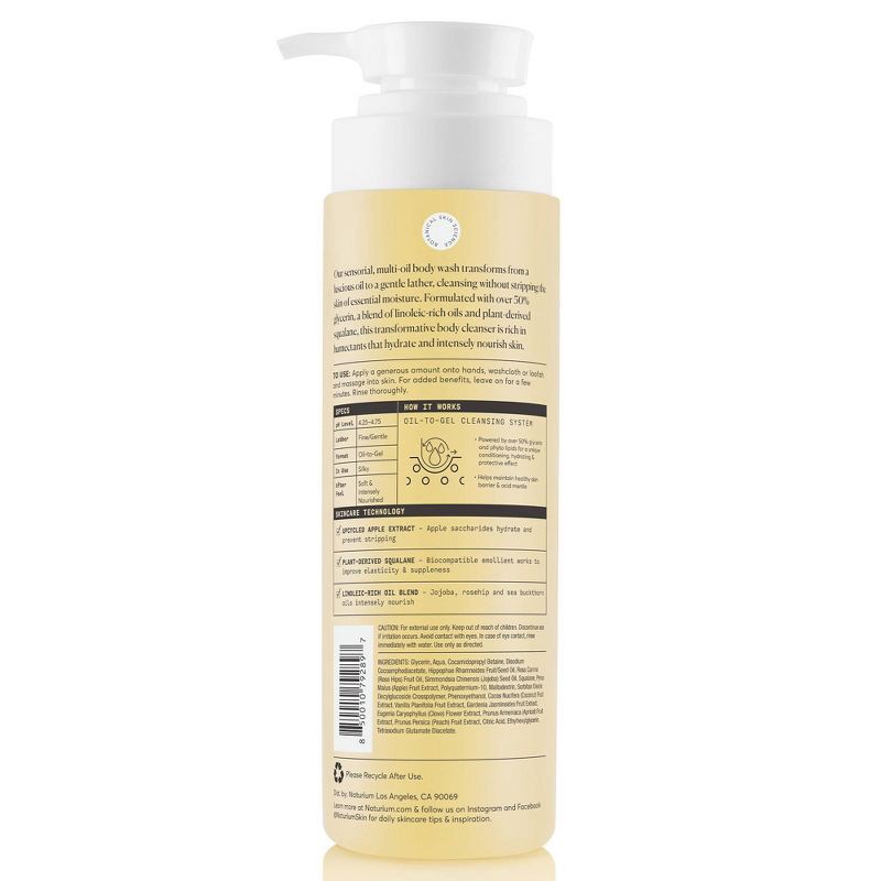 slide 4 of 8, Naturium The Glow Getter Multi-Oil Hydrating Body Wash - 16.9 fl oz, 16.9 fl oz
