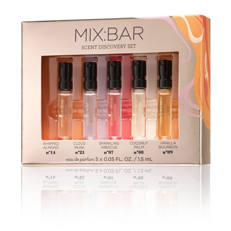 slide 1 of 7, MIX:BAR MIX:BAR Eau De Parfum Scent Set - 5pc, 5 ct