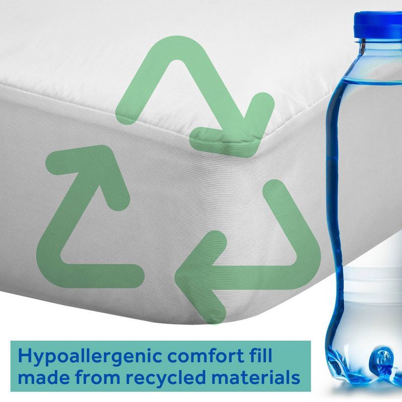 slide 5 of 11, Sealy Allergy Protect Antimicrobial Waterproof Crib Mattress Pad, 1 ct