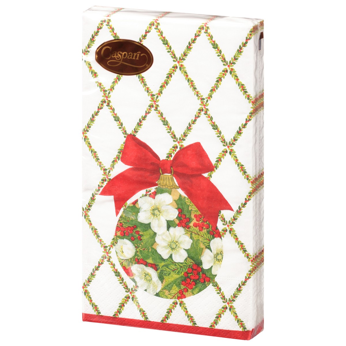 slide 2 of 11, Caspari Triple-Ply Ornament and Trellis Napkins 15 ea, 15 ct