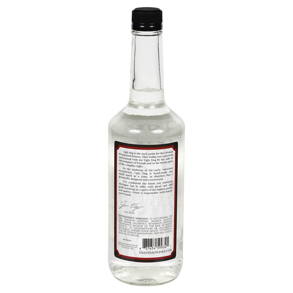 slide 2 of 2, Ugly Dog Vodka, 750 ml