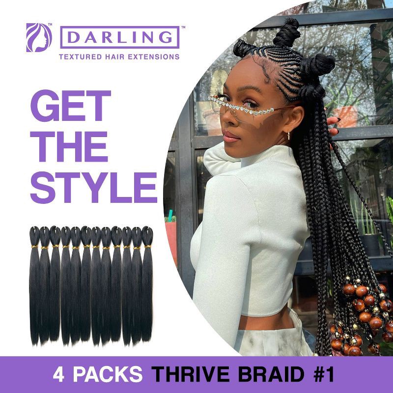 slide 6 of 6, Darling Thrive Braids #1 - 3ct, 1 x 3 ct