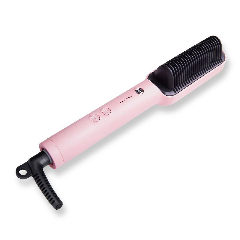 slide 3 of 9, TYMO Ring Hair Straightening Comb - Pink - 1 1/2", 1 ct