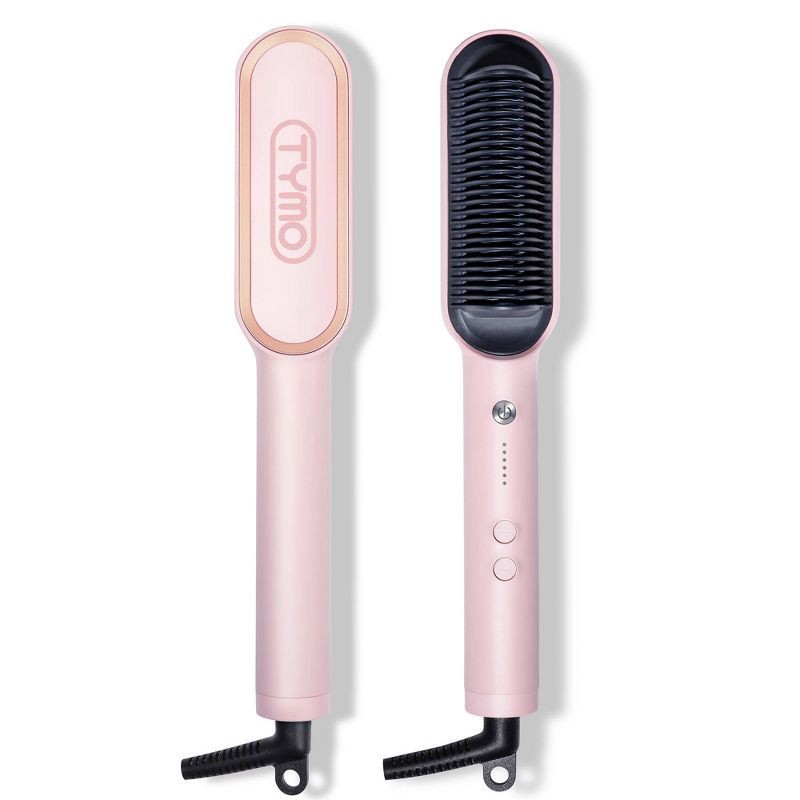 slide 9 of 9, TYMO Ring Hair Straightening Comb - Pink - 1 1/2", 1 ct