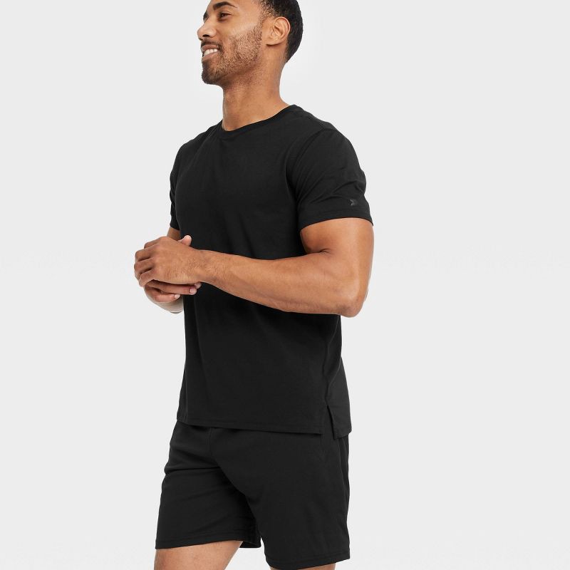 slide 2 of 4, Men's Mesh Shorts 8.5" - All In Motion™ Black XL, 1 ct