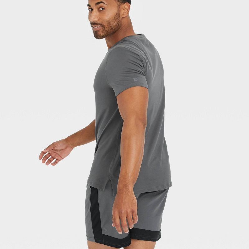slide 2 of 4, Men's Mesh Shorts 8.5" - All In Motion™ Gray M, 1 ct