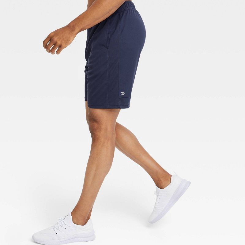 slide 4 of 4, Men's Mesh Shorts 8.5" - All In Motion™ Navy XXL, 1 ct