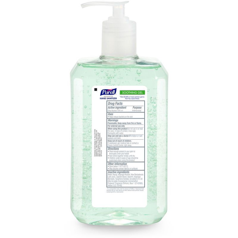 slide 2 of 6, Purell Soothing Hand Sanitizer - Aloe Scent - 24 fl oz, 24 fl oz