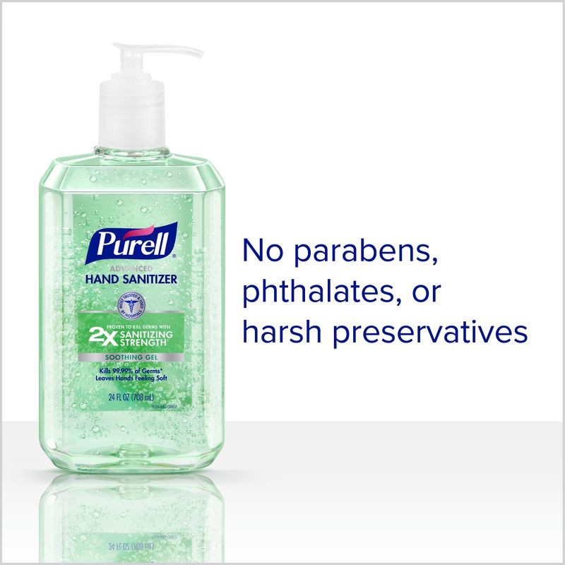 slide 5 of 6, Purell Soothing Hand Sanitizer - Aloe Scent - 24 fl oz, 24 fl oz