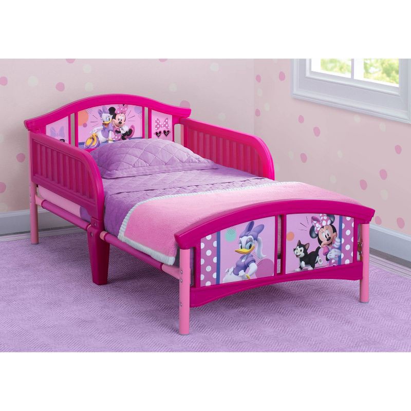 slide 3 of 7, Delta Children Plastic Toddler Bed - Minnie Mouse, 1 ct