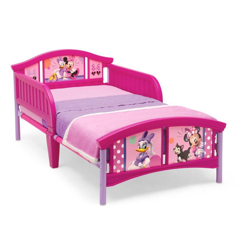 slide 5 of 7, Delta Children Plastic Toddler Bed - Minnie Mouse, 1 ct