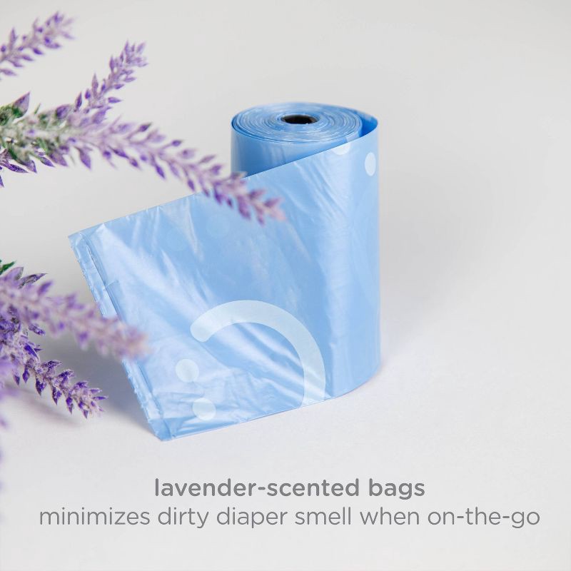 slide 6 of 7, Ubbi On The Go Bag Dispenser - Sage Green, 1 ct