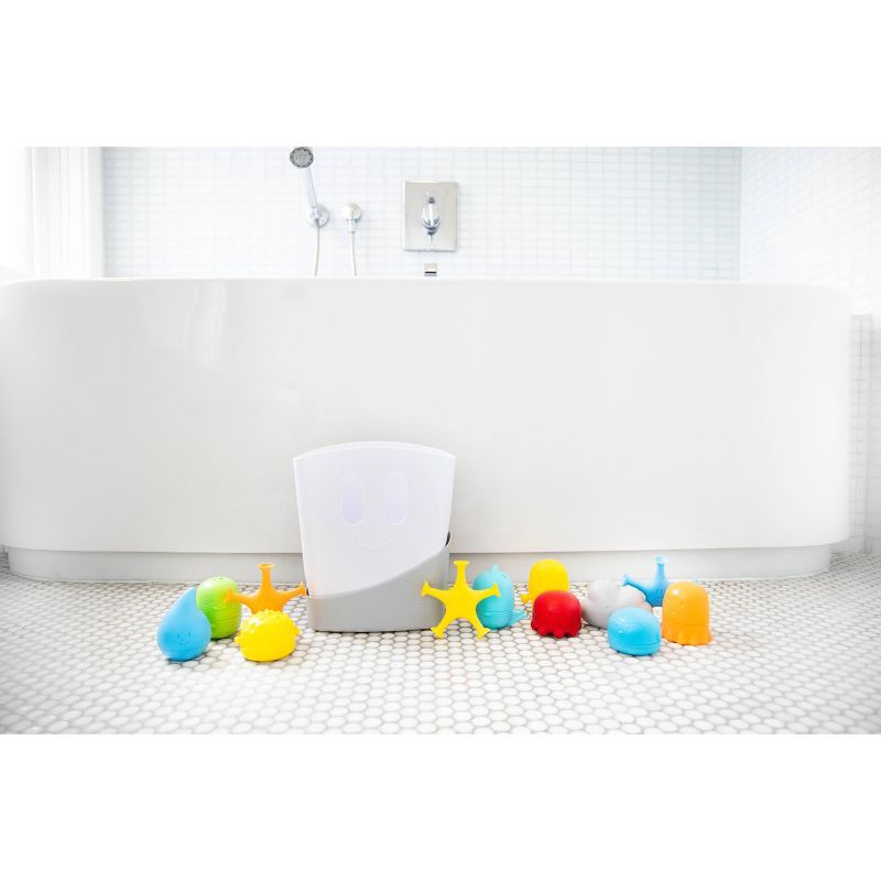 slide 4 of 7, Ubbi Bath Toy Drying Bin - Sage, 1 ct