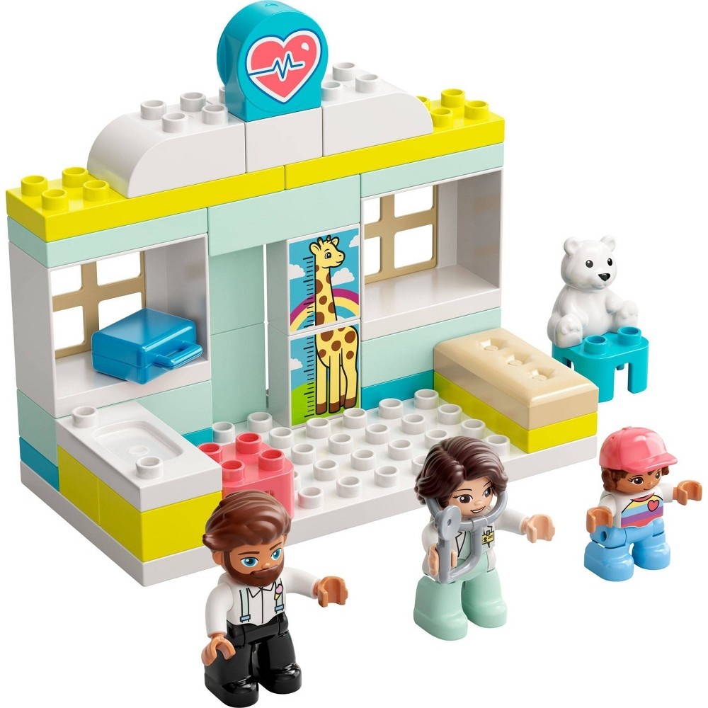 slide 2 of 6, LEGO DUPLO Rescue Doctor Visit 10968 Educational Building Toy, 1 ct