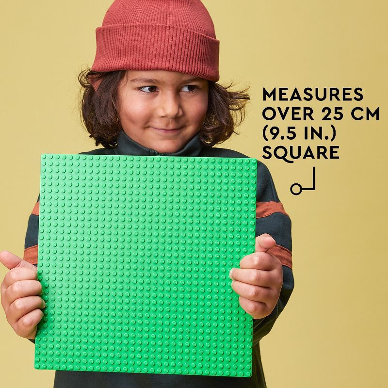 slide 5 of 6, LEGO Classic Green Baseplate 11023 Building Kit, 1 ct