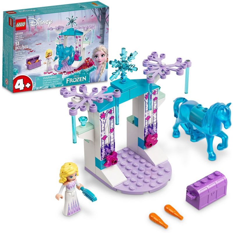 slide 1 of 6, LEGO Disney Frozen Elsa and the Nokk Ice Stable Set 43209, 1 ct