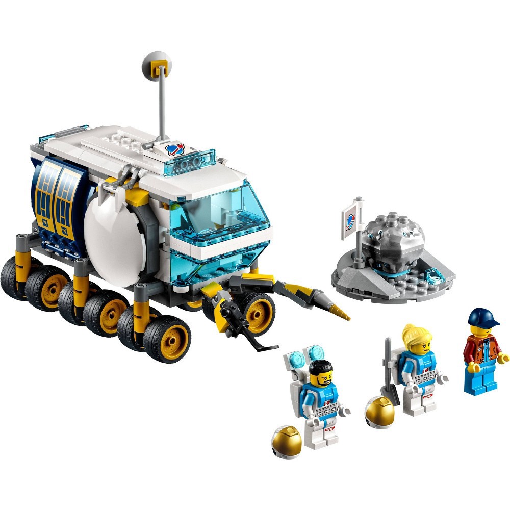 slide 2 of 6, LEGO City Lunar Roving Vehicle 60348 Building Kit, 1 ct