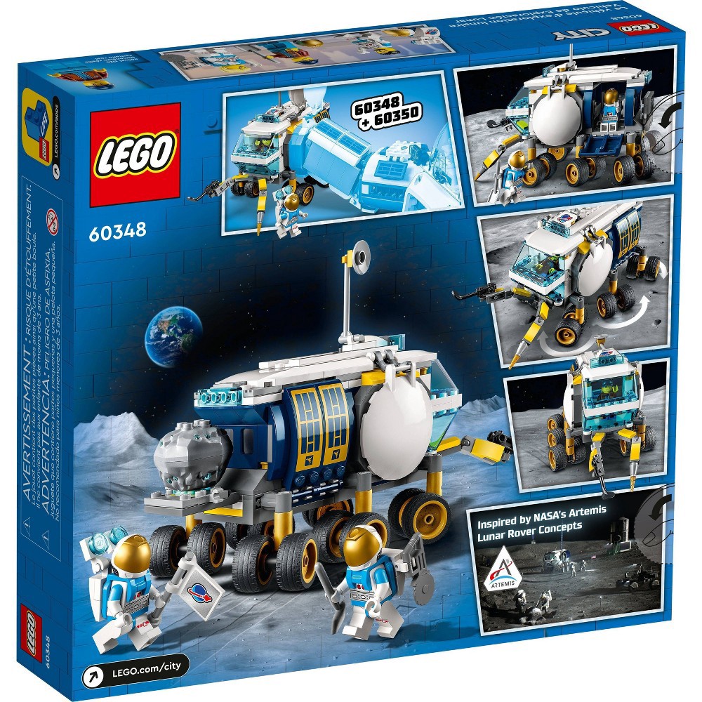 slide 4 of 6, LEGO City Lunar Roving Vehicle 60348 Building Kit, 1 ct