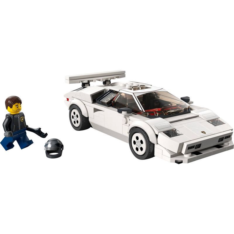 slide 2 of 6, LEGO Speed Champions Lamborghini Countach Race Car Set 76908, 1 ct