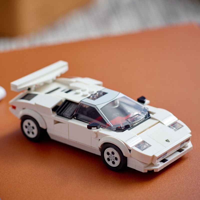 slide 6 of 6, LEGO Speed Champions Lamborghini Countach Race Car Set 76908, 1 ct