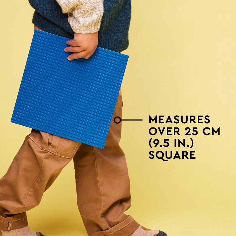 slide 5 of 6, LEGO Classic Blue Baseplate 11025 Building Kit, 1 ct