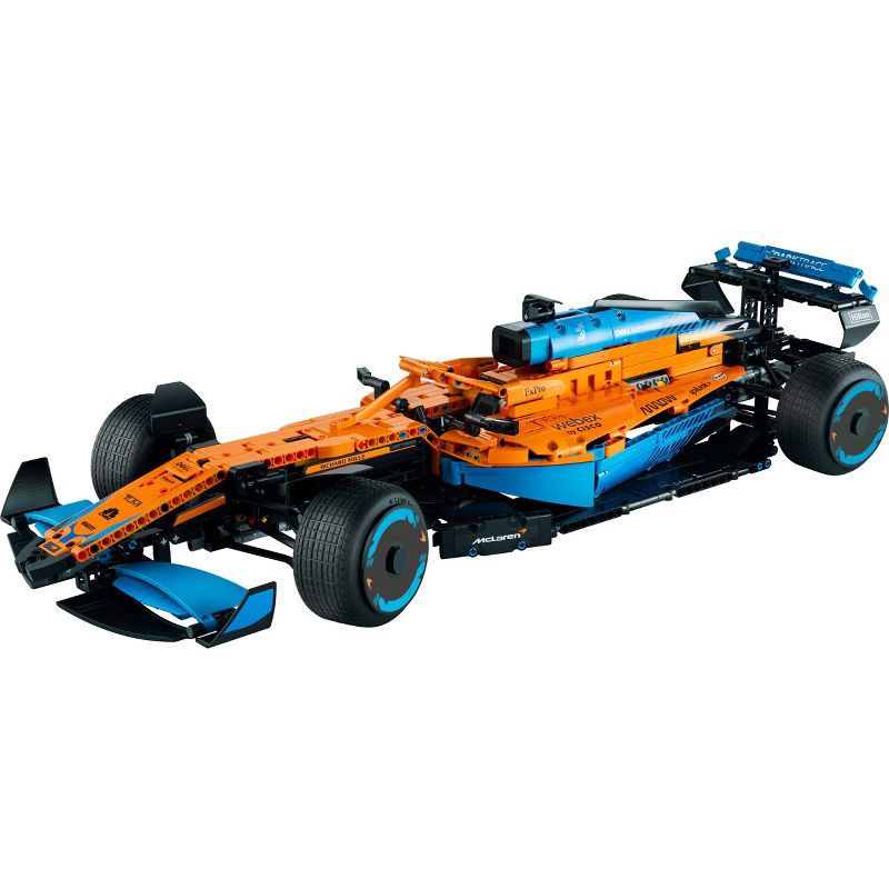 slide 2 of 6, LEGO Technic McLaren Formula 1 2022 Race Car Model Set 42141, 1 ct