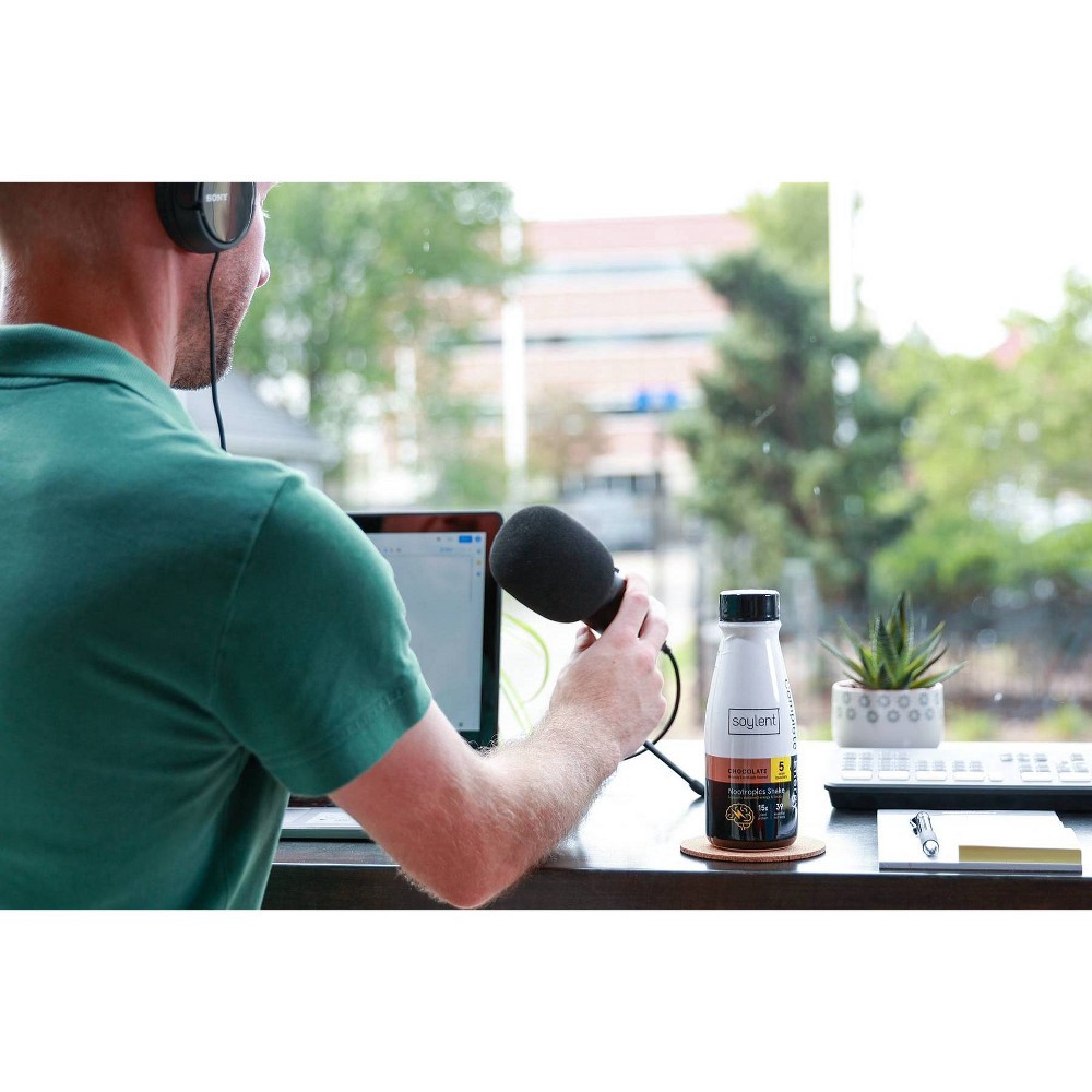 slide 6 of 7, Soylent Complete Energy Shake - Chocolate - 4pk/11 fl oz, 4 ct; 11 fl oz