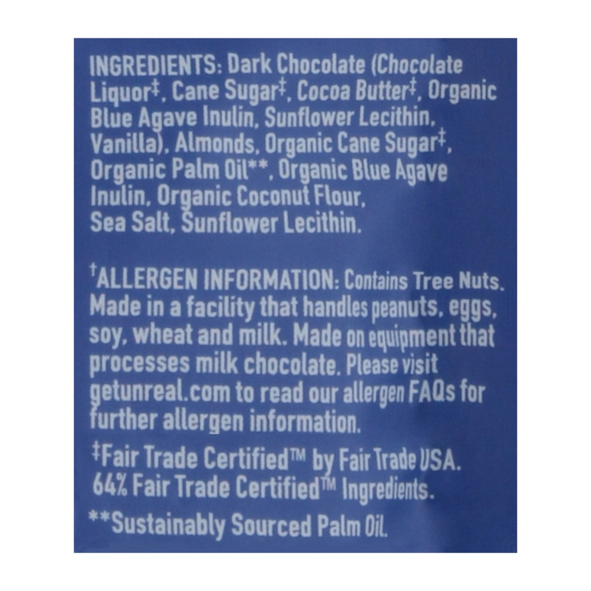 slide 10 of 11, UNREAL Dark Chocolate Almond Butter Cups 3.2 oz, 3.2 oz