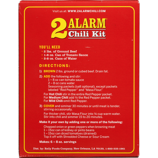 slide 7 of 9, Wick-Fowler's Famous Texas Style 2 Alarm Chili Kit, 3.625 oz