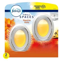 Febreze Odor-Fighting Small Spaces Air Freshener - Hawaiian Aloha - 0.5 fl oz/2pk
