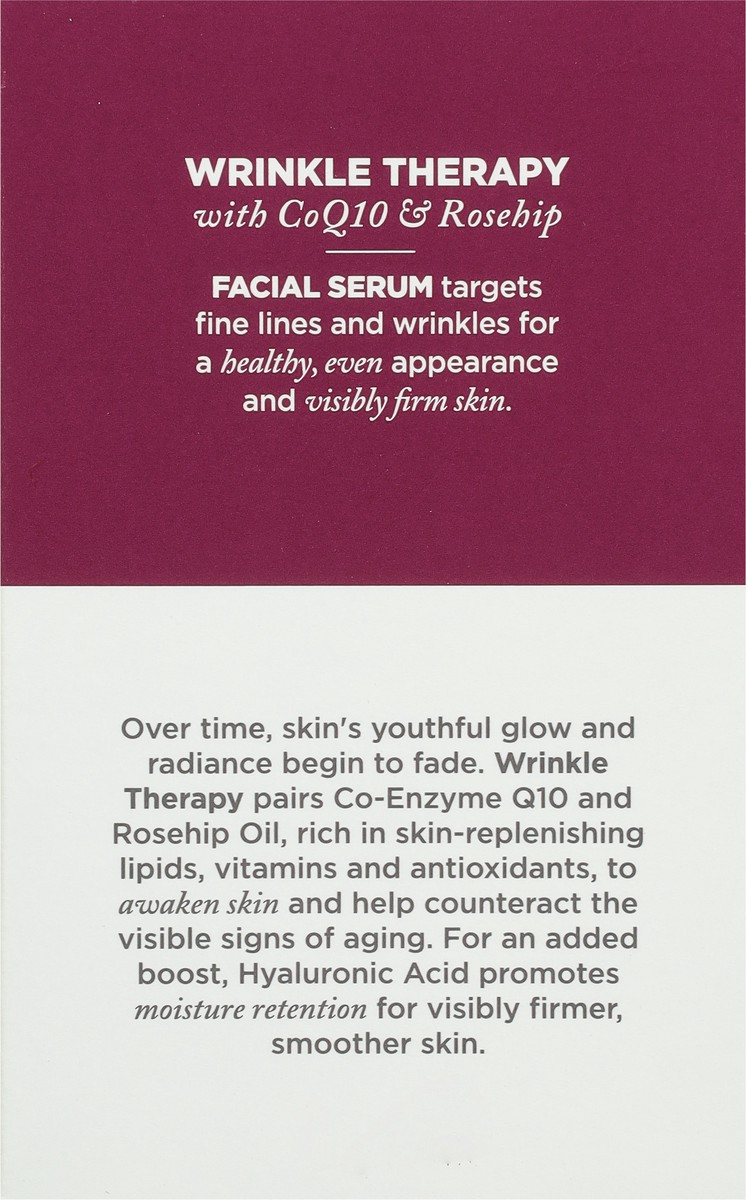 slide 9 of 9, Avalon Organics Wrinkle Therapy with CoQ10 & Rosehip Facial Serum 0.55 fl. oz. Box, 0.55 fl oz