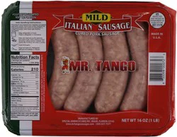 Mr. Tango Mild Italian Sausage