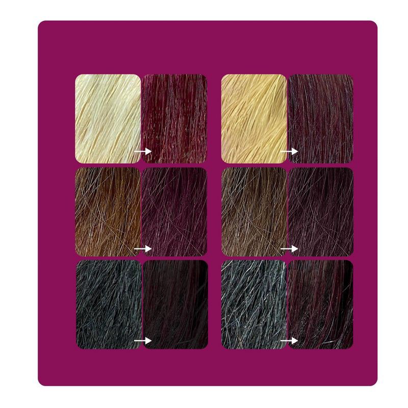 slide 2 of 6, BRITE Clean Permanent Hair Color Kit - Plum - 4.05 fl oz, 4.05 fl oz