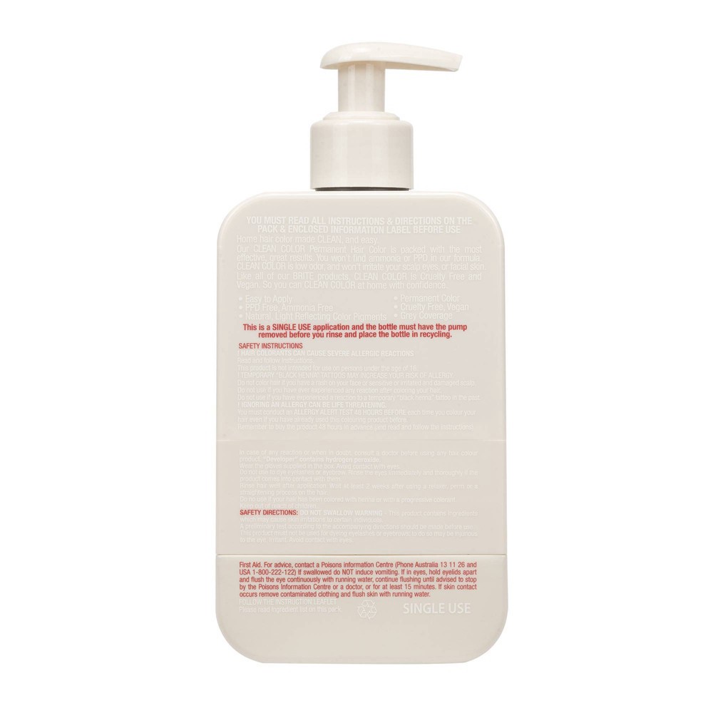 BRITE Clean Permanent Hair Color Kit Light Blonde 4.05 fl oz 4.05 fl oz Shipt