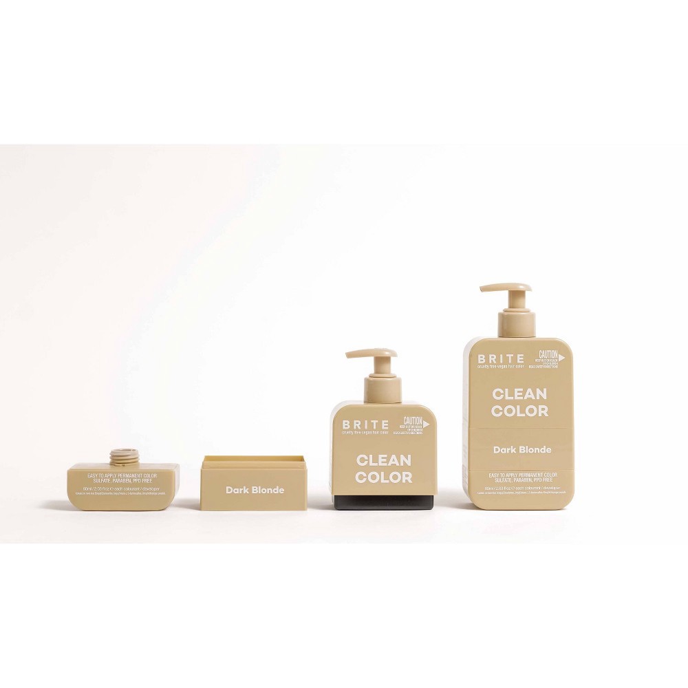 BRITE Clean Permanent Hair Color Kit Dark Blonde 4.05 fl oz 4.05 fl oz Shipt