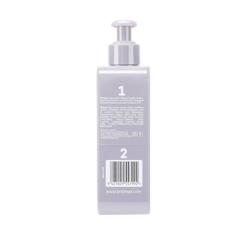 slide 4 of 6, BRITE Clean Permanent Hair Color Kit - Lavender Gray - 4.05 fl oz, 4.05 fl oz