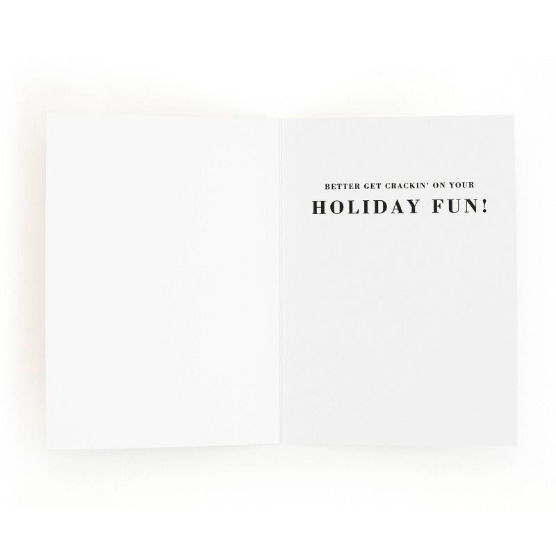slide 3 of 3, Minted Holiday Nutty Party Greeting Card, 1 ct