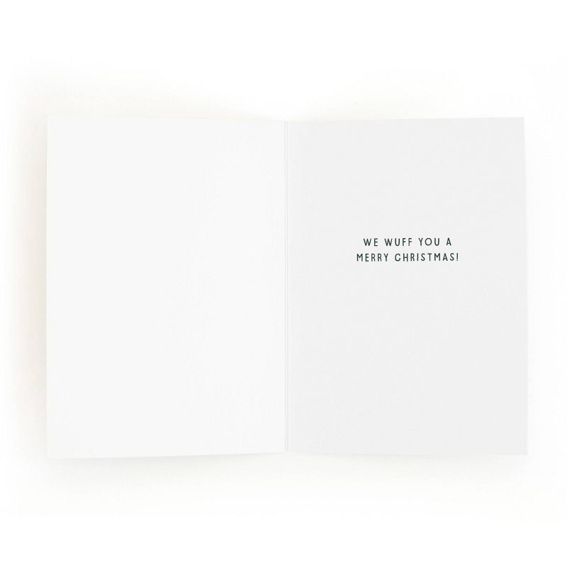 slide 3 of 3, Minted Holiday Dogs of Christmas Greeting Card, 1 ct