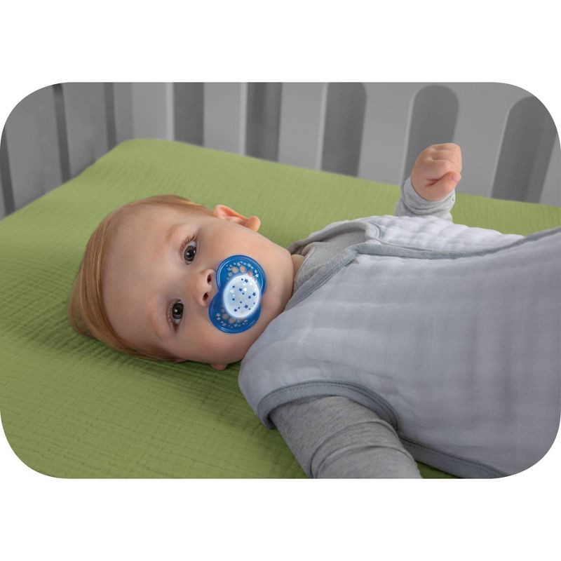 slide 3 of 6, MAM 3pk Day & Night Pacifier 16+ Months - Girl, 3 ct