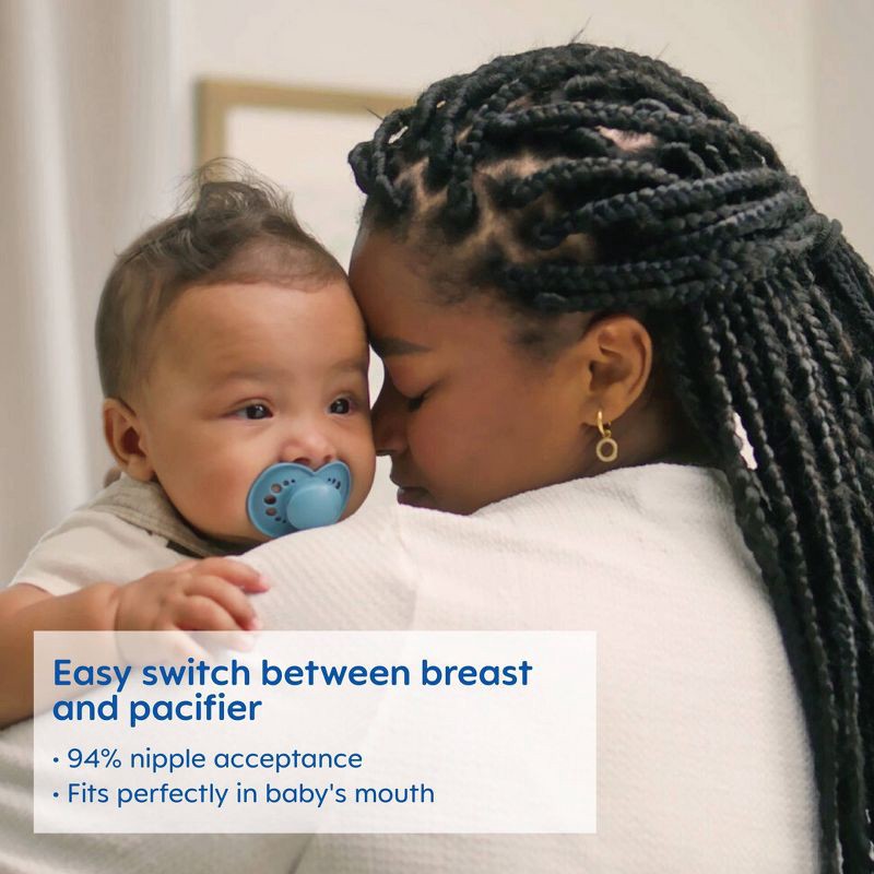 slide 5 of 6, MAM 3pk Day & Night Pacifier 16+ Months - Girl, 3 ct