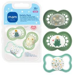MAM Pacifier Variety Pack 16+m - 3pk - Unisex