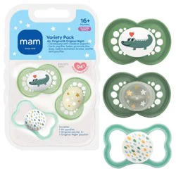MAM Pacifier Variety Pack 16+m - 3pk - Unisex