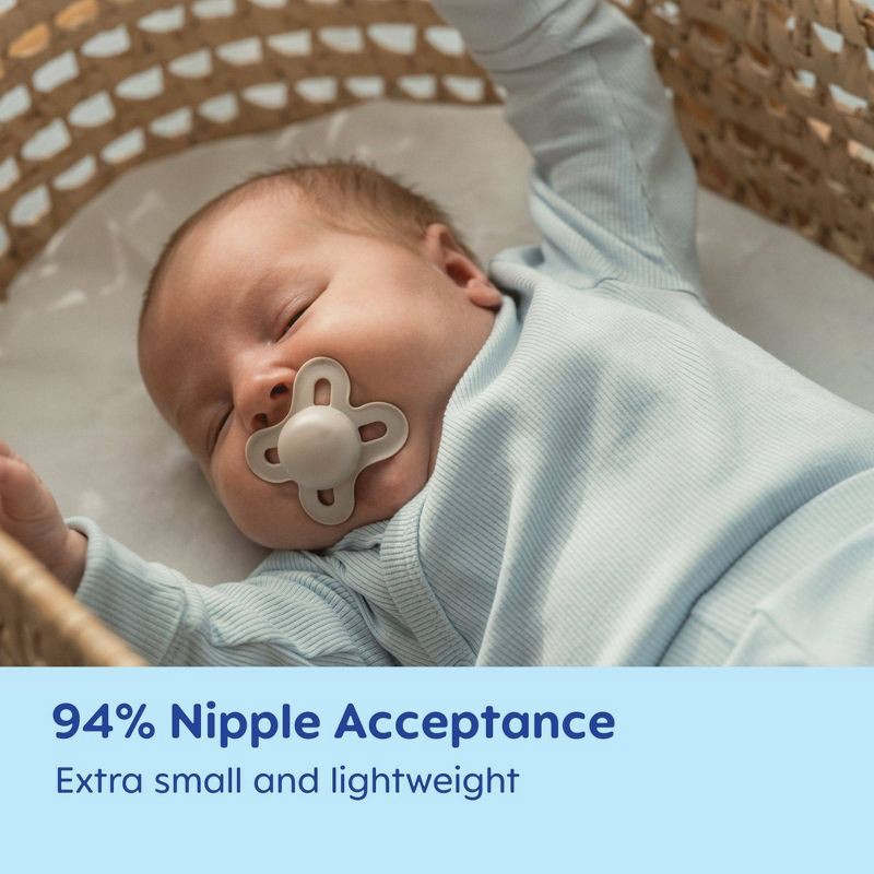 slide 7 of 9, MAM Matte Start Pacifier - Girl - 2pk, 2 ct