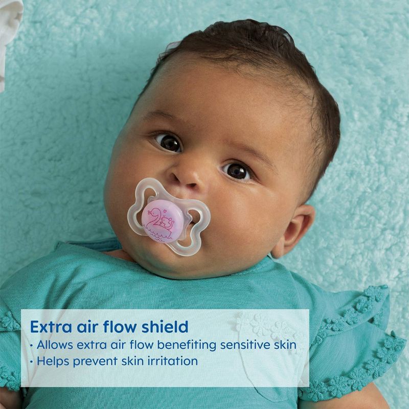 slide 3 of 8, MAM Pacifier Variety Pack 0-6m - Boy - 3pk, 3 ct